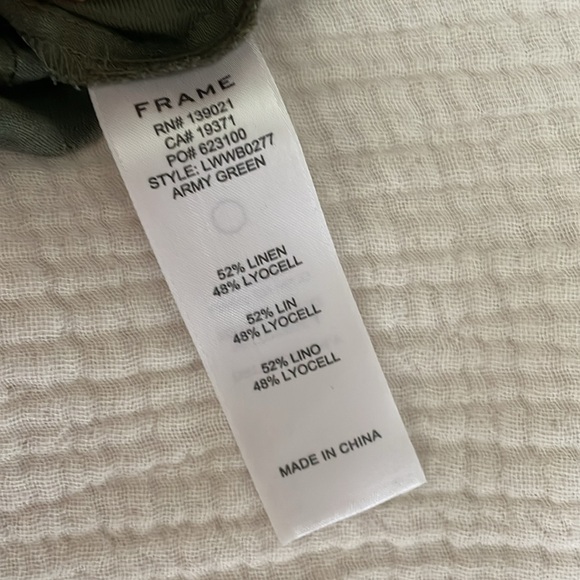 Frame Denim Paper Bag Shorts - Picture 4 of 4